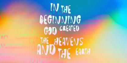 MC Barsy Font Poster 2