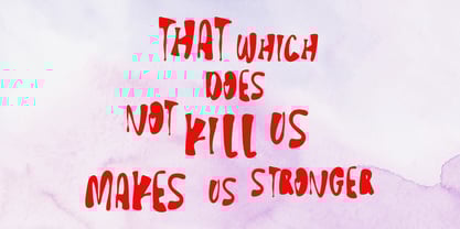 MC Barsy Font Poster 3