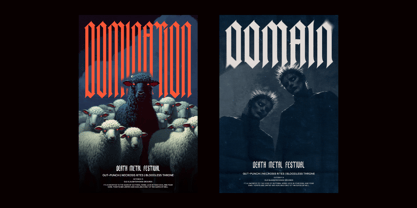 Baeiros Font Poster 4