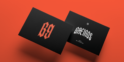 Baeiros Font Poster 7