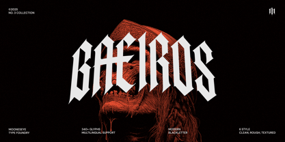 Baeiros Font Poster 1
