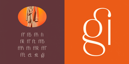 Rafbela Egitha Font Poster 15