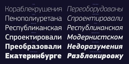 PF Square Sans Pro Font Poster 10