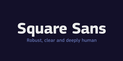 PF Square Sans Pro Font Poster 2