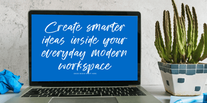 Kinetic Anthem Font Poster 4