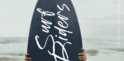 Kinetic Anthem Font Poster 3