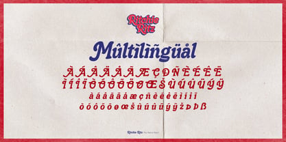 Ritchie Ritz Font Poster 7