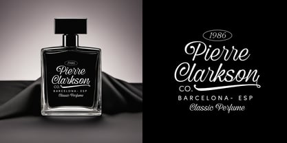 Vintage Millenia Font Poster 3