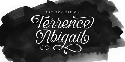 Vintage Millenia Font Poster 6