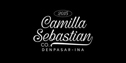 Vintage Millenia Font Poster 2