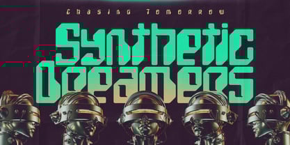 TechCore Font Poster 3