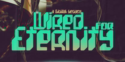 TechCore Font Poster 2