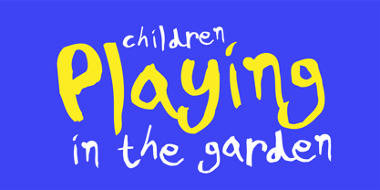 PF Kids Pro Font Poster 1