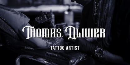 Hanzow Sewick Font Poster 2