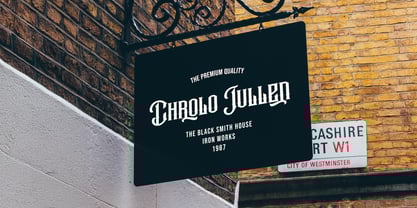 Hanzow Sewick Font Poster 5