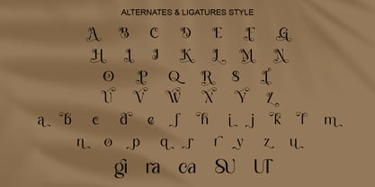 Sparkling Mellow Font Poster 9