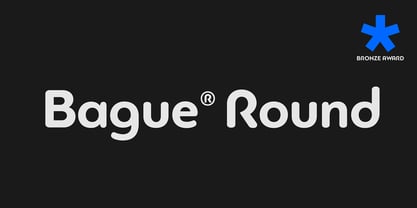 PF Bague Round Pro Font Poster 2