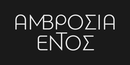 PF Bague Round Pro Font Poster 12