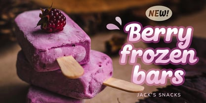 Puffberry Font Poster 3