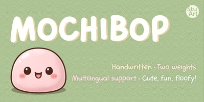 Mochibop Font Poster 1