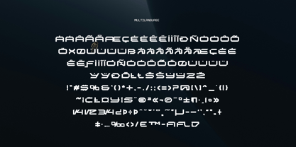 Fd Gluf Font Poster 5