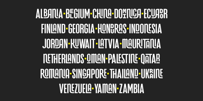 Neuronicle Font Poster 10