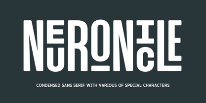 Neuronicle Font Poster 1