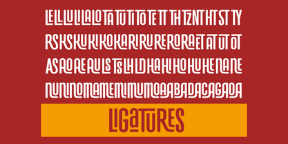 Neuronicle Font Poster 14