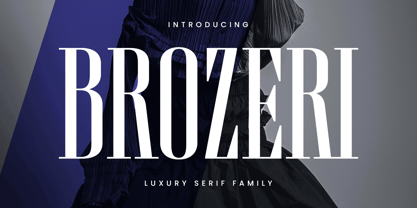 Brozeri Font Poster 1