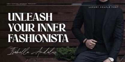 Maziyah Font Poster 4