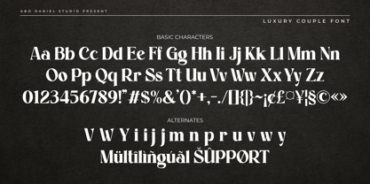 Maziyah Font Poster 13