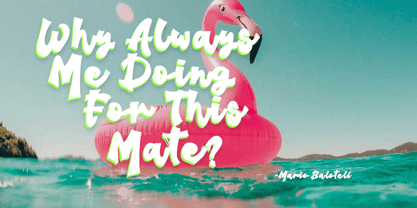 Burning Chucky Font Poster 3