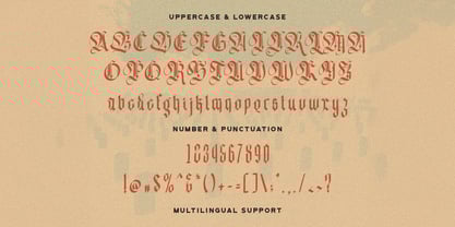 The White Knight Font Poster 6