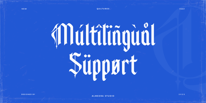 Qultures Font Poster 11