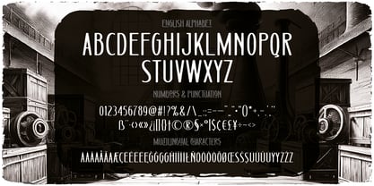 Oakforge Font Poster 3