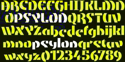 Psylon Font Poster 3