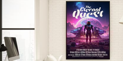 Psylon Font Poster 4