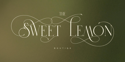 Carona Font Poster 2