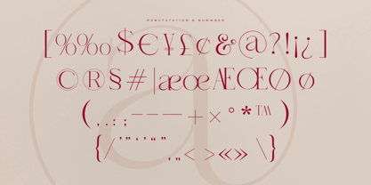 Carona Font Poster 8