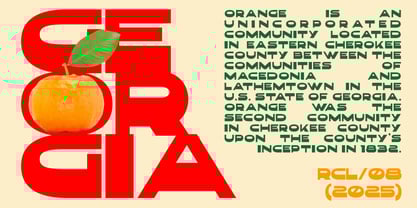 Gelico Font Poster 6