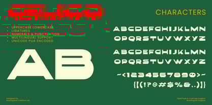 Gelico Font Poster 5