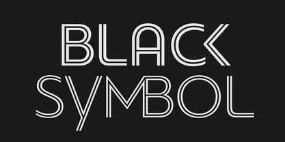 PF Bague Inline Pro Font Poster 9