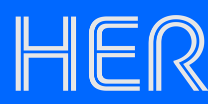 PF Bague Inline Pro Font Poster 1