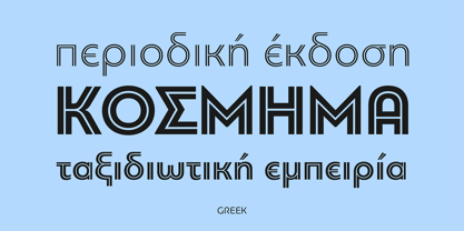 PF Bague Inline Pro Font Poster 12