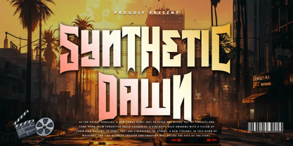 Grandover Font Poster 3