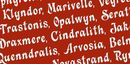 Astrevia Font Poster 3