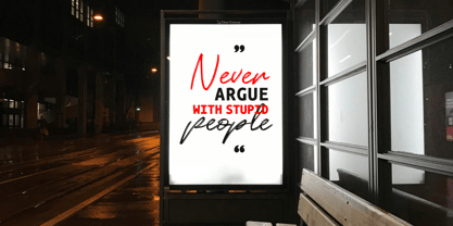 Vabbely Font Poster 12