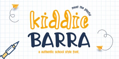 Kiddie Barra Font Poster 1