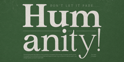 The Jastin Font Poster 3