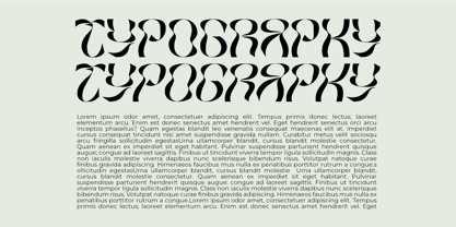 Mornek Font Poster 2